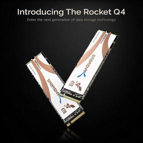 img 3 attached to 🚀 Высокоскоростной внутренний накопитель Sabrent 4TB Rocket Q4 NVMe PCIe 4.0 M.2 2280: превосходная производительность твердотельного накопителя, скорость чтения/записи до 4900/3500 МБ/с (SB-RKTQ4-4TB)