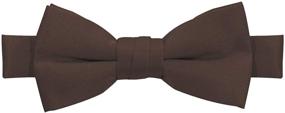 img 2 attached to 👔 Pretied Banded Adjustable Bow Ties for Boys: Jacob Alexander Boys' Accessories