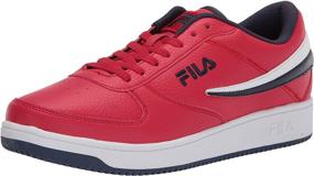 img 4 attached to 👟 Fila Men's Low White Shoes: Fashionable Sneakers for Men