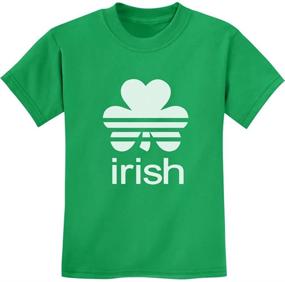 img 4 attached to St. Patrick's Day Irish Clover Shamrock Youth T-Shirt: Your Kids' Lucky Charm!