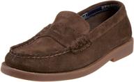 sperry colton loafer toddler burgundy boys' shoes: classic comfort for little loafers logo