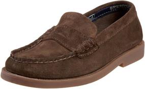 img 4 attached to Sperry Colton Loafer Toddler Burgundy Boys' Shoes: Classic Comfort for Little Loafers