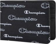 champion mens advocate bifold wallet logo