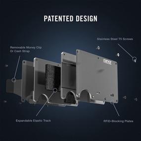 img 1 attached to Ridge Authentic Minimalist Blocking Wallet: The Ultimate Men's Accessories in Wallets, Card Cases & Money Organizers