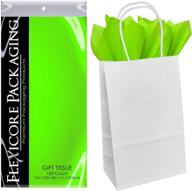 flexicore packaging® white kraft tissue logo