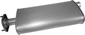 img 4 attached to 🔇 Walker Quiet-Flow 21489 Exhaust Muffler for Optimal Sound Dampening