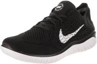 👟 nike free rn flyknit 2018 women's running shoes - multiple sizes (us 10, medium, white, b, m) logo