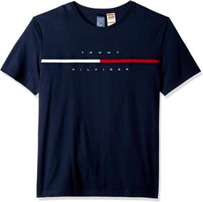 img 4 attached to 👕 Men's Clothing: Tommy Hilfiger Adaptive Signature T-Shirt - T-Shirts & Tanks