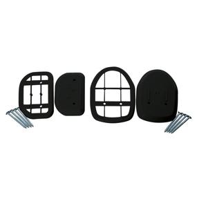 img 2 attached to Dreambaby Retractable Gate Spacer Kit, Black