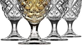 img 2 attached to 🍷 Godinger Dublin Beverage Glassware made with Crystal