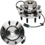 🔧 detroit axle - front wheel hub bearing replacement for chevy gmc silverado sierra 1500 suburban yukon xl avalanche 2500 3500 hummer h2 - ultimate 4wd solution logo
