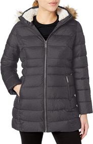 img 3 attached to HFX Womens Puffer Cinched Sides Women's Clothing