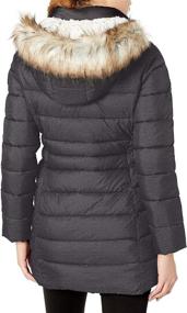 img 2 attached to HFX Womens Puffer Cinched Sides Women's Clothing