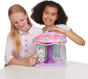 img 2 attached to 🎠 Wonderful WowWee Fingerlings Playset: Twirl & Whirl into Fun!