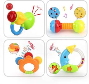 img 3 attached to Kramow Rattles Teether Development Educational