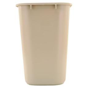 img 3 attached to 🗑️ Резиновый коммерческий пластиковый мусорный бак на 7 галлонов от Rubbermaid