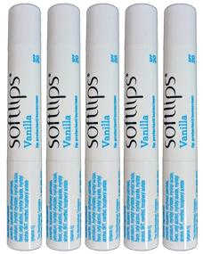 img 1 attached to 🌿 Softlips Lip Balm Protectant SPF 20, Vanilla - Pack of 5: Ultimate Lip Care for Long-lasting Moisture and Sun Protection