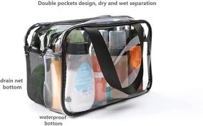 img 3 attached to Hiyasyn Waterproof Weekender Accessories Toiletries