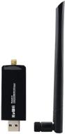 🔌 kuwfi 11ac 600mbps dual-band wireless usb wifi adapter with bluetooth 4.0 receiver and 5dbi antenna – 2 in 1 function logo