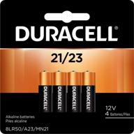 🔋 duracell 12v specialty alkaline battery, pack of 4 - long lasting, 21/23 series logo