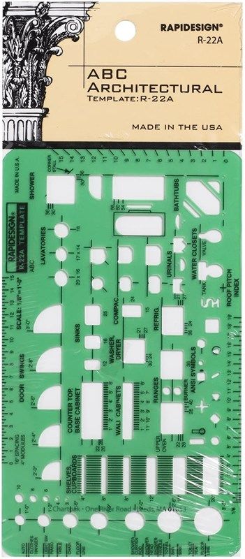 🔬 Organic Chemistry Stencil & Drafting Template…