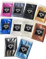 🎨 набор разноцветных пигментов black diamond pigments mica powder 6 - 10 цветов для эпоксидной смолы: улучшение самодельного искусства, ремесел, бомб для ванны, резинового искусства, слизи, мыла, лака для ногтей. логотип