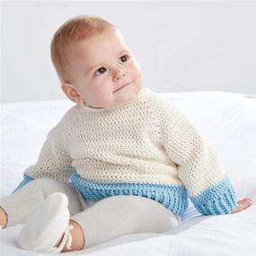 img 1 attached to 👶 Мягкая и нежная пряжа Bernat Softee Baby Cotton YARN - идеально подходит для деликатных детских проектов