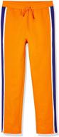 👧 unisex french terry track pant for amazing kids - ideal for boys and girls logo