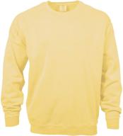 👕 optimized style 1566 comfort colors men's crewneck sweatshirt logo