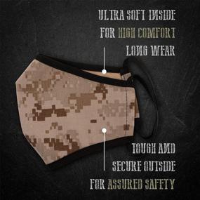 img 2 attached to Reusable Washable Military Cotton Scorpion Sports & Fitness for Other Sports