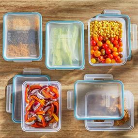 img 2 attached to 🍱 Snapware Total Solution 10-Piece Set: BPA-Free, Leakproof Meal Prep & Food Storage Containers