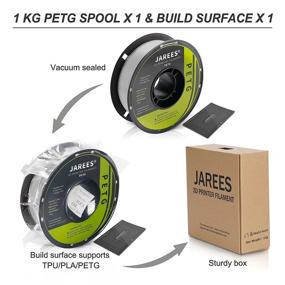 img 2 attached to Premium Quality JAREES Petg Filament 1 for Superior 3D Printing Results