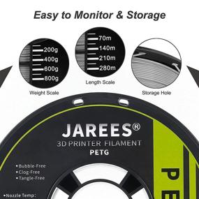 img 1 attached to Premium Quality JAREES Petg Filament 1 for Superior 3D Printing Results