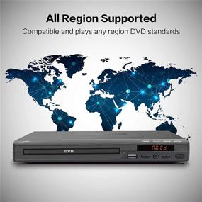 img 2 attached to 📀 Renewed Mediasonic HW210AX DVD Player – All Region, HDMI/AV Output, USB Multimedia Player Function, HD 1080P Support, Included HDMI/AV Cable