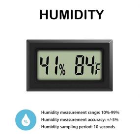 img 2 attached to Rojuna Hygrometer Thermometer Humidifiers Greenhouse