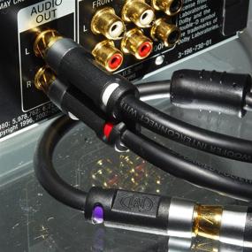 img 1 attached to 🔊 SEO-Оптимизированный адаптер Mediabridge Ultra Series RCA Y-адаптер (12 дюймов) - 1-женский к 2-мужским - для цифрового аудио или сабвуфера (№ детали CYA-2M1F-P)