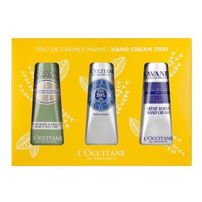 img 4 attached to 👐 L'Occitane Hand Cream Classics Trio: Shea Butter Enriched Gift Set for Dry Hands