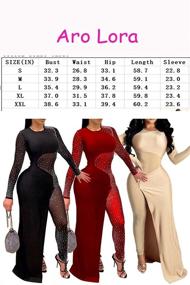 img 1 attached to 👗 Aro Lora Rhinestone Jumpsuit - XXL Women's Clothing: Jumpsuits, Rompers & Overalls