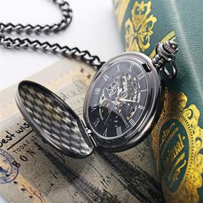 img 1 attached to ⌚ Womens Watches Vintage Mechanical Steampunk: Elegant Timepieces with a Touch of Nostalgia