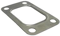 🔧 t3/t4 stainless steel turbocharger inlet gasket for garrett, precision, pte, and turbonetics turbos logo