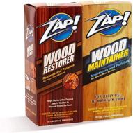 zap wood restorer & wood maintainer - 2 10 oz bottles for tv as seen on logo