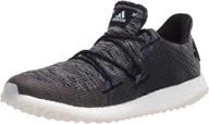 👟 medium-crystal women's crossknit athletic shoes by adidas logo