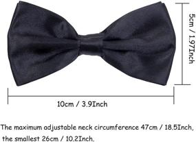 img 1 attached to Formal Bow Ties for Boys | Boy's Accessories in Bow Ties