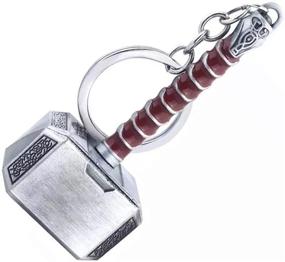 img 3 attached to Mjolnir Keychain Corkscrew Beverage Wrench