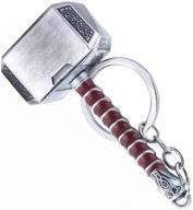 mjolnir keychain corkscrew beverage wrench logo