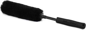 img 1 attached to 🚗 Maxshine Extended Reach Handle Wheel Wool Brush Kit for Car Internal & External, Black, 45cm/40cm/35cm - Enhance your automotive cleaning experience!