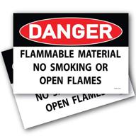flammable material smoking adhesive protection logo