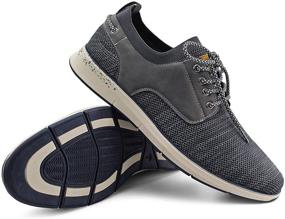 img 2 attached to 👟 JABASIC Men's Sneakers - Breathable Casual Walking Shoes for All-Day Comfort