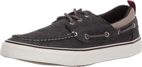 img 4 attached to 👞 Sperry Men's Bahama 3 Eye Black Loafers & Slip-Ons: Stylish and Comfortable Men's Shoes