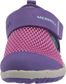 img 3 attached to Merrell Steps Orange Medium Toddler Sports & Fitness